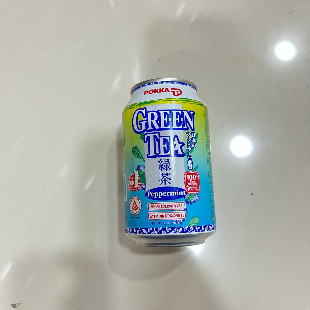 

Pokka Can Drink - Green Tea (Peppermint) 300ml