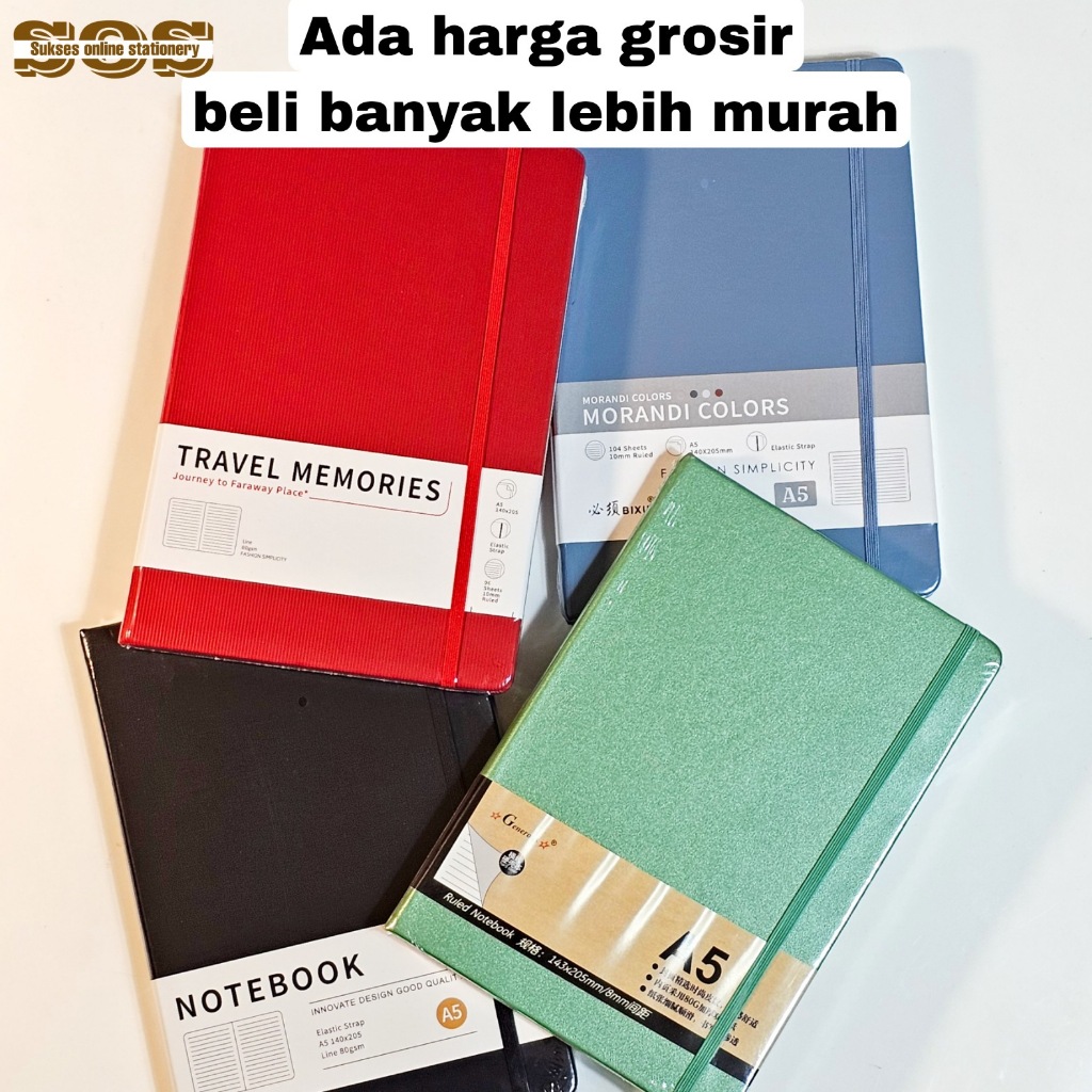 

GG Buku Agenda Tali A5 / Buku Planner / Buku Kerja/Buku Catatan