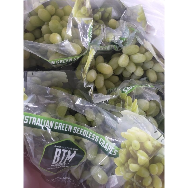 

anggur hijau tanpa biji Australia