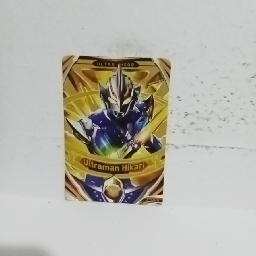 Paket Kartu Ultraman Fusion Fight UR Ultraman Hikari Versi 3-004