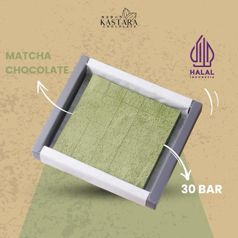 

Kastara Matcha Chocolate Large | Japanese Chocolate