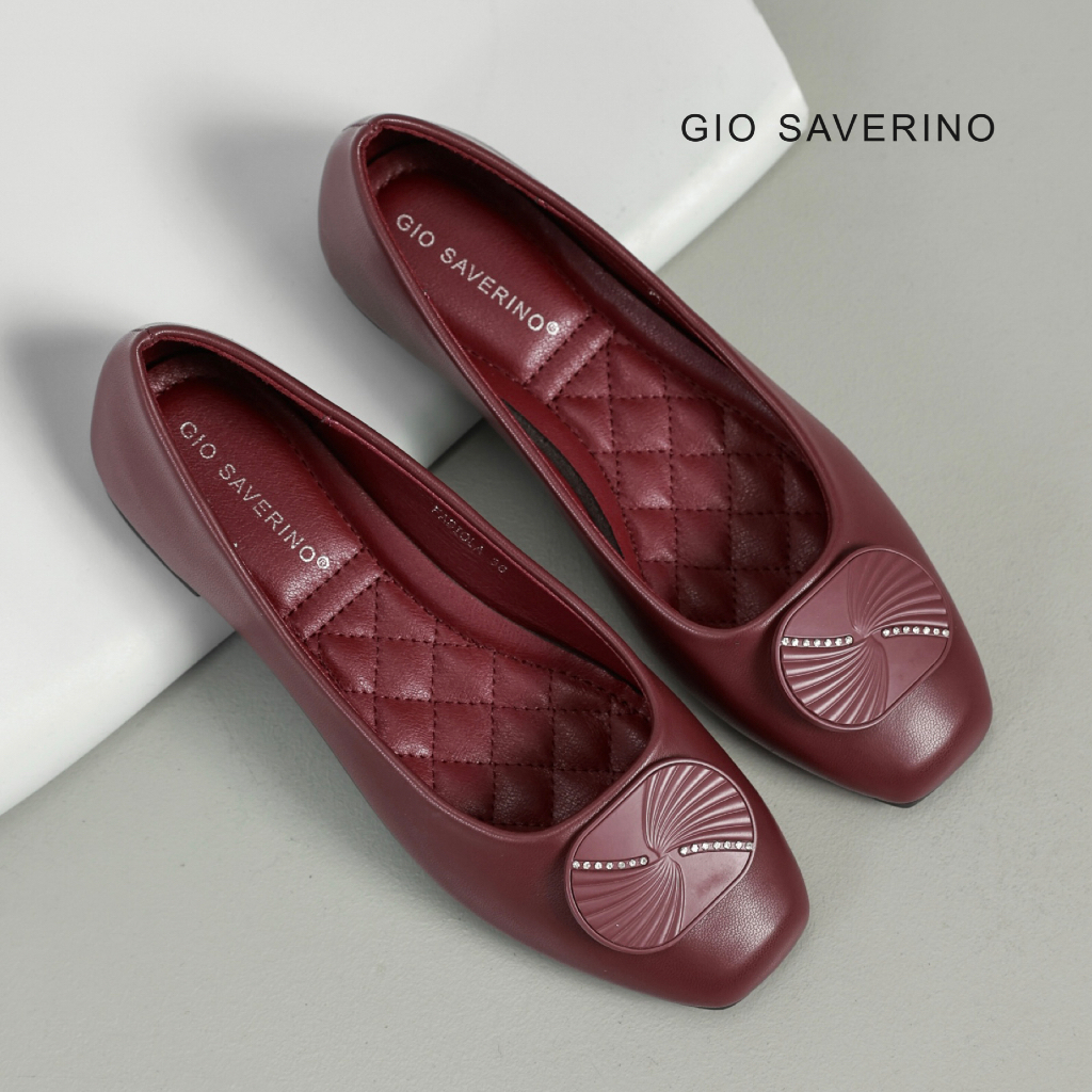 Gio Saverino Sepatu Flat Shoes Korea Wanita Fabiola