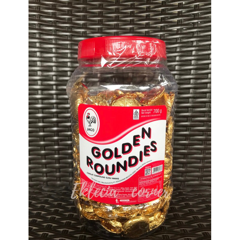 Golden Roundies Coklat Koin