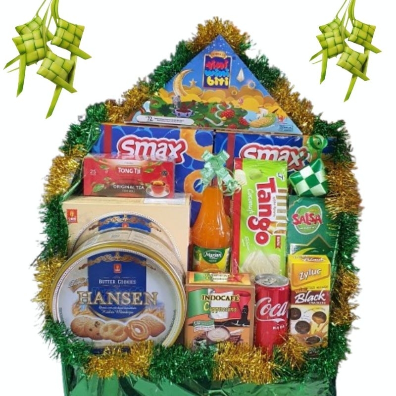 

parcel lebaran idul fitri full makanan