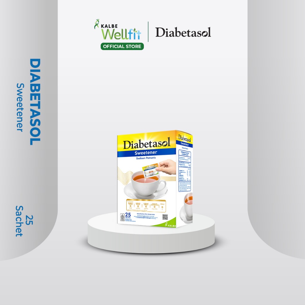 

Diabetasol Sweetener No Calories 25x1.5g