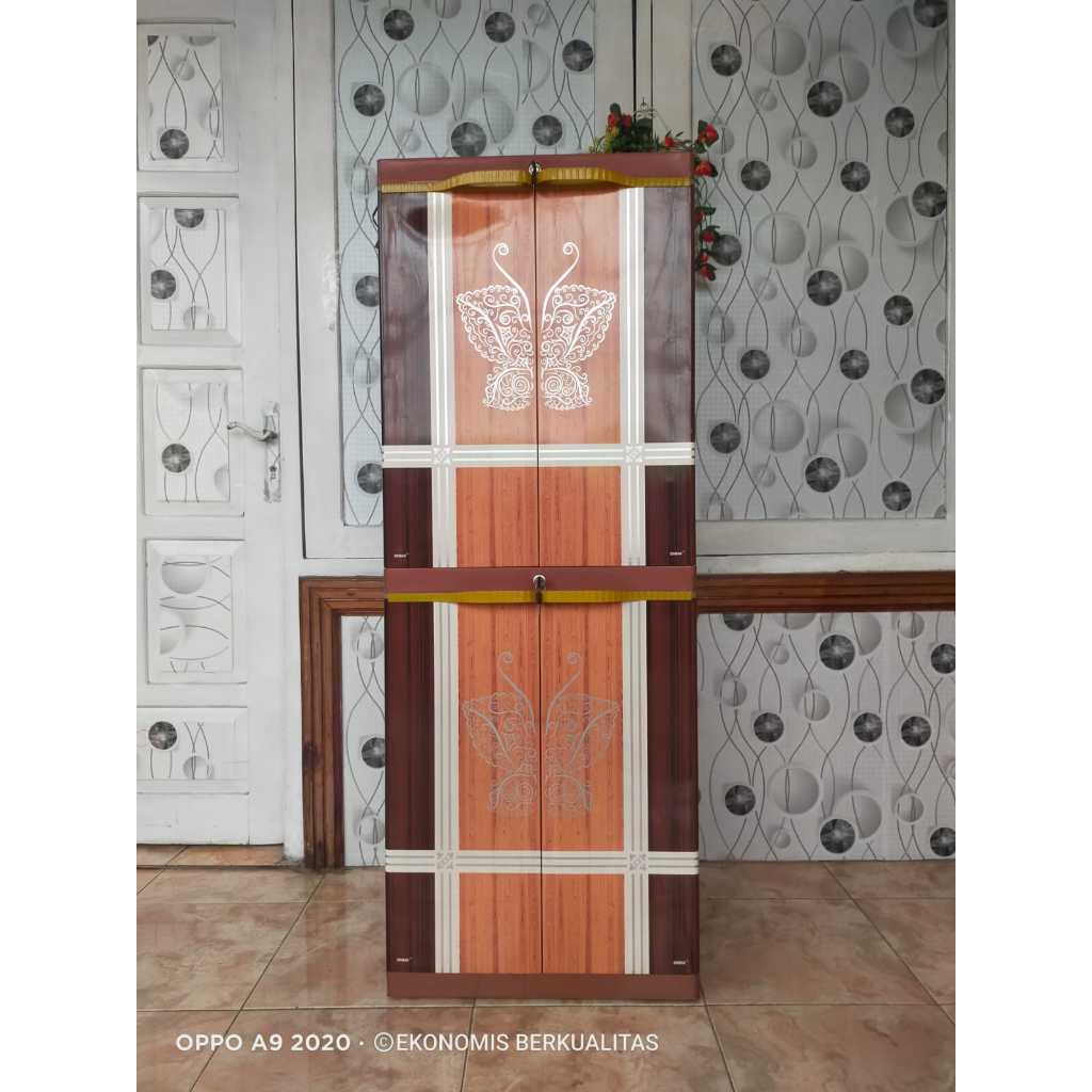 Lemari Plastik Merk Sinbak Susus 4 Tanpa Kaca