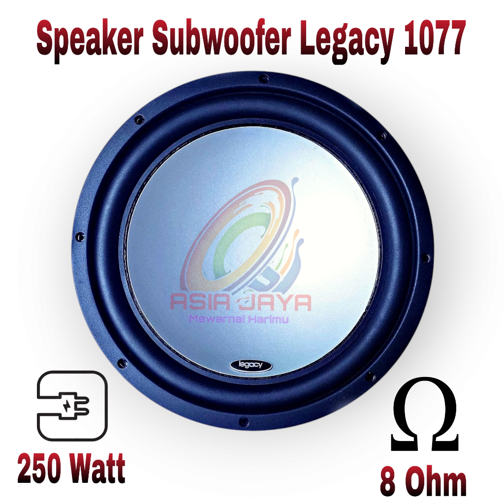 Speaker Subwoofer Legacy 10 Inch 1077-2
