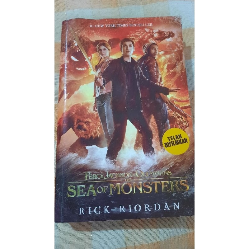 preloved novel Percy Jackson & Olympians Sea of Monsters