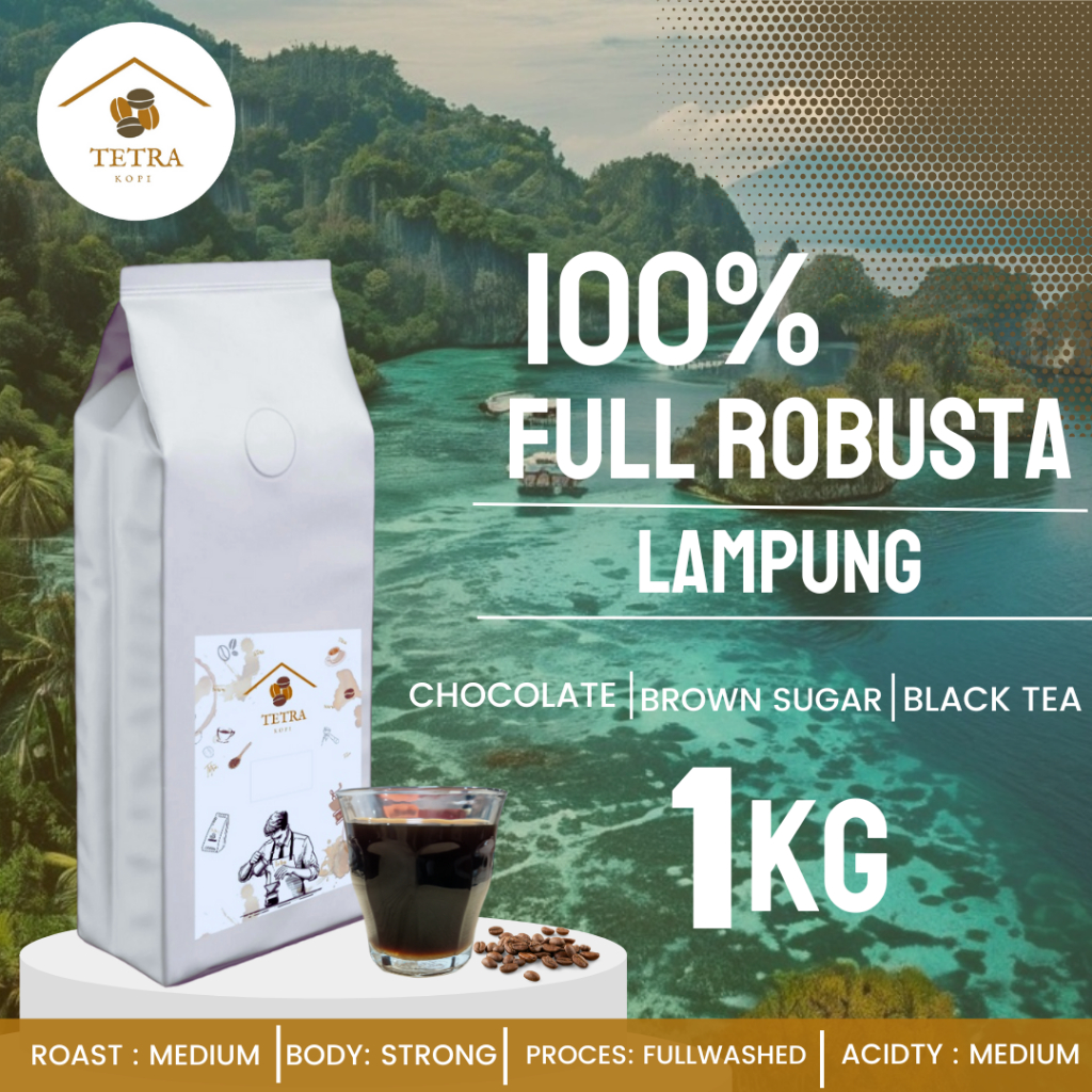 

Tetrakopi Robusta Lampung 1Kg