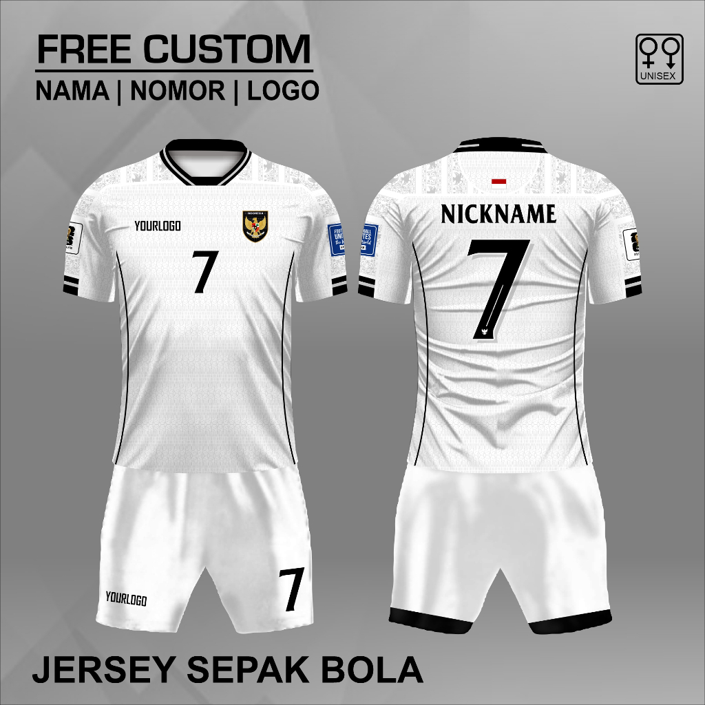 Jersey Sepak Bola Terbaru 2025 Indonesia jersey setelan timnas sepak bola