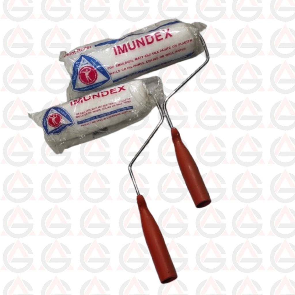 Kuas Rol Bulu Tebal Putih 7" / 10"  IMUNDEX