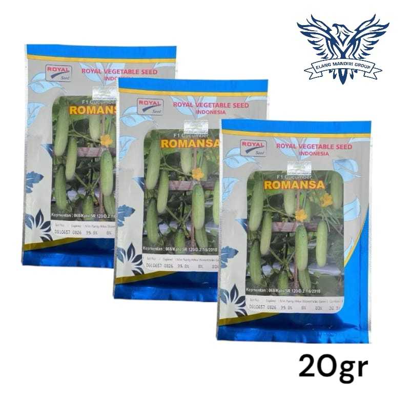 Romansa F1 20gr Benih Timun Royal Seed
