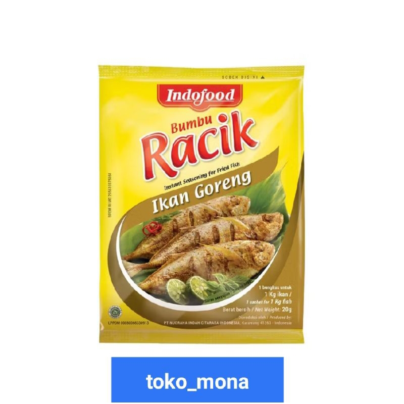 

BUMBU RACIK IKAN GORENG AYAM GORENG SOP TAHU TEMPE GORENG
