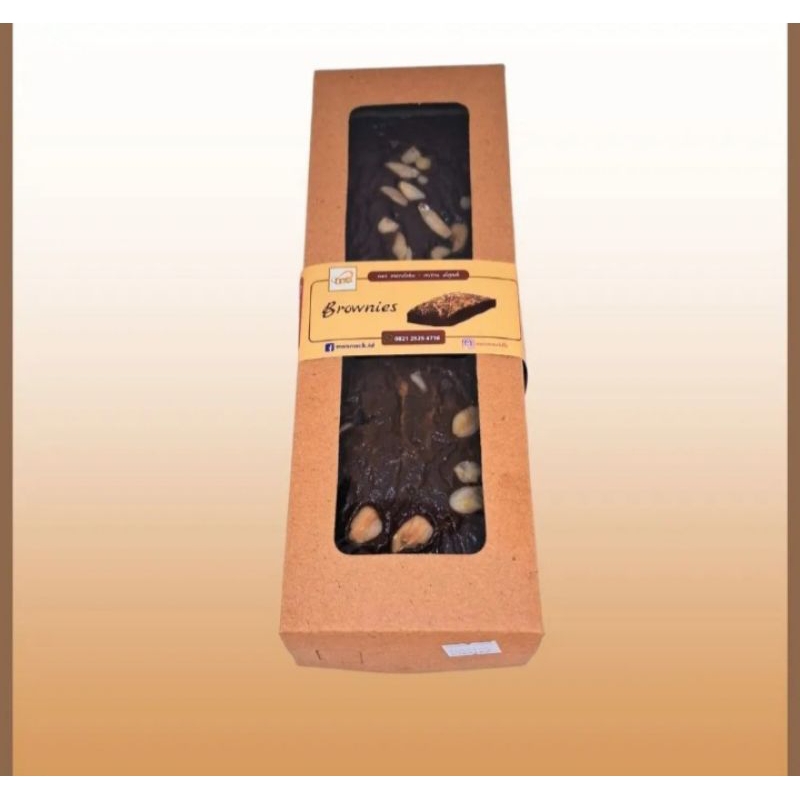 

BROWNIES KENARI PANGGANG -490gr