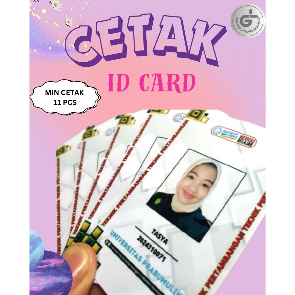 

CETAK ID CARD / KARTU VISITOR / MEMBER CARD / KARTU PEGAWAI / KARTU PELAJAR STANDART min 10pcs