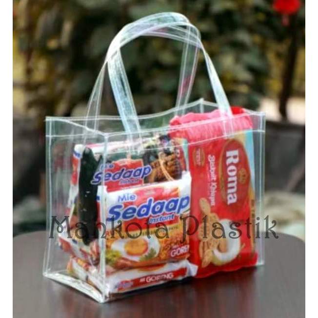 

Tas Mika Transparan 25x10x20 isi 10pcs Souvenir Tas Ulang Tahun