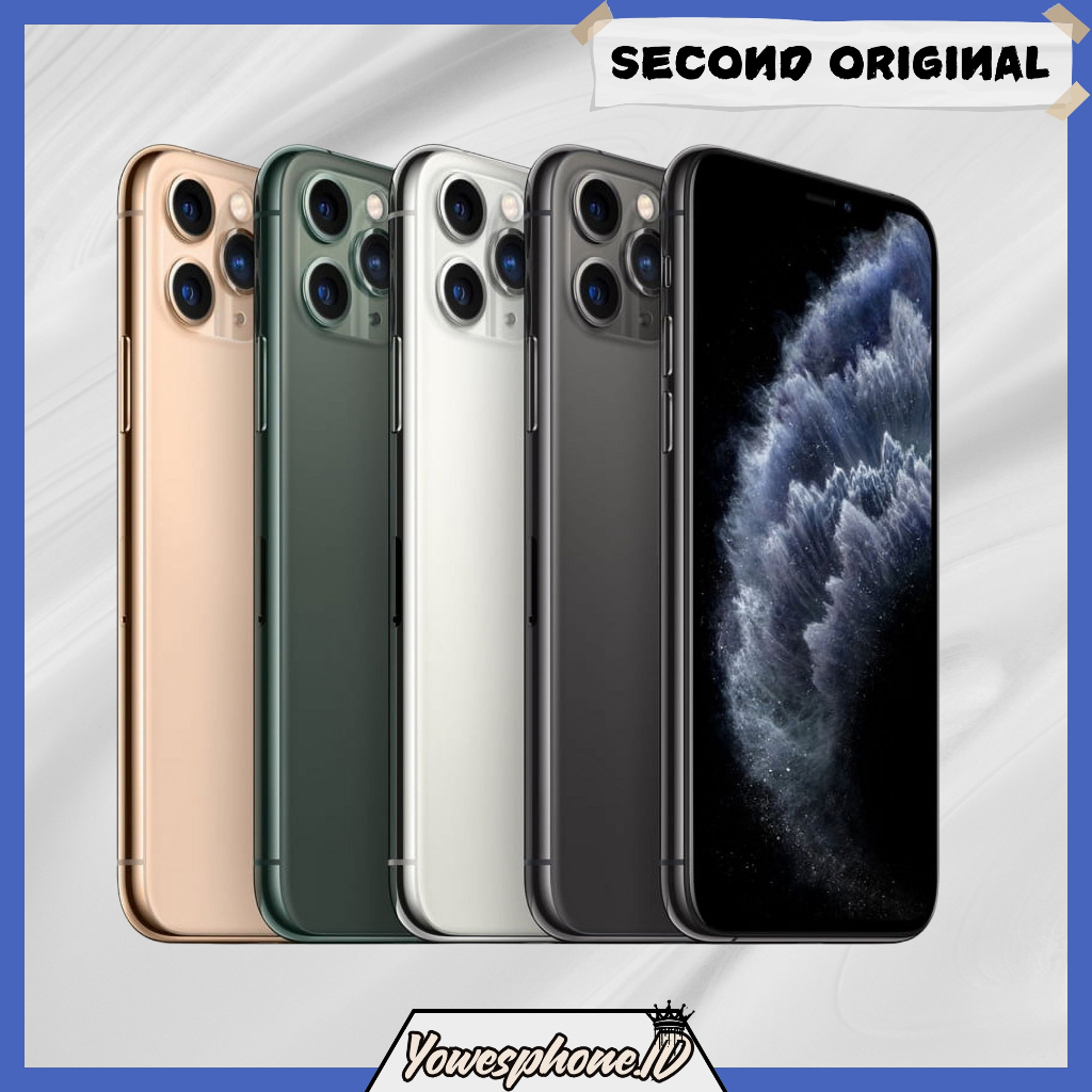 apple iphone 11 pro 256 alloperator lengkap nominus second bergaransi