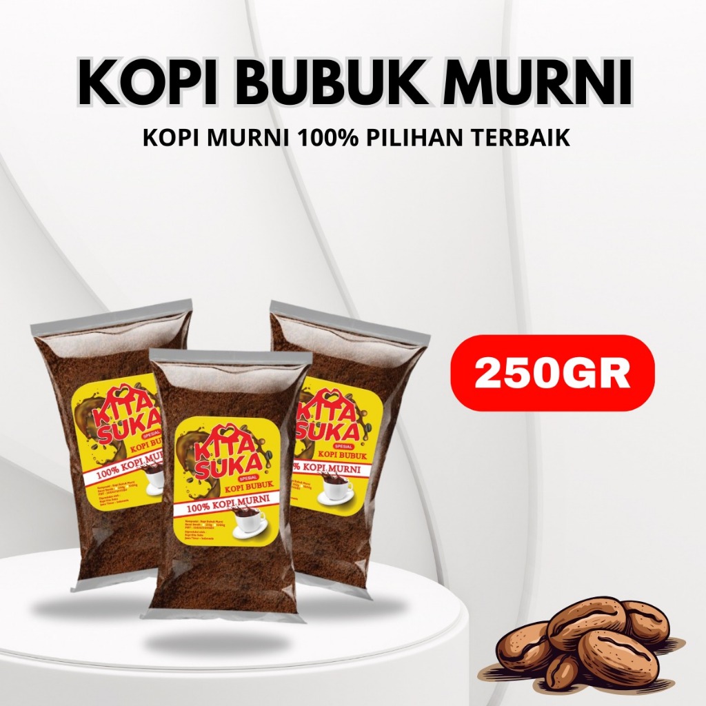 

KOPI BUBUK KITA SUKA 250GR