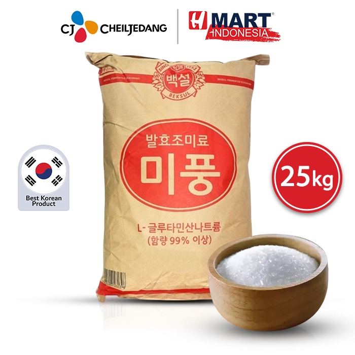 

CJ BEKSUL MI-POONG - Bahan Tambahan Pangan Penguat Rasa - Micin 25kg
