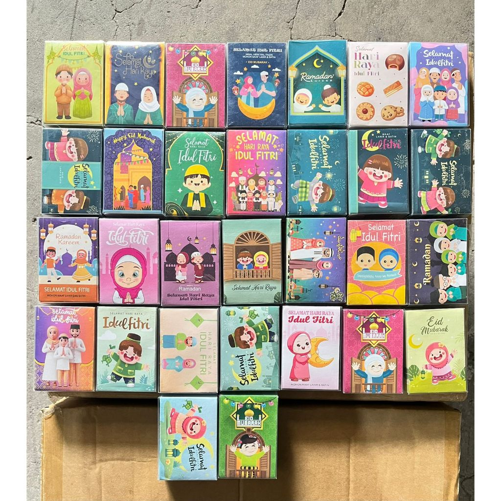 

Amplop Lebaran Idul Fitri (isi 50pcs) Amplop Karakter Angpao Lucu
