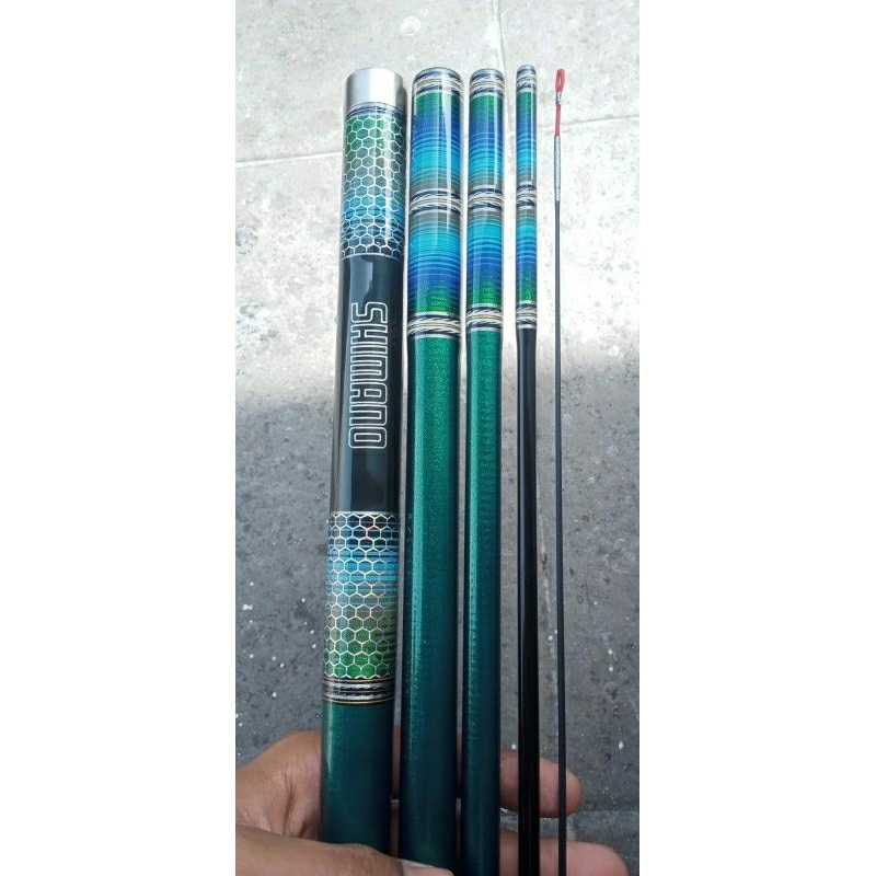 joran tegek shimano holiday / tegek lele galatama 360cm