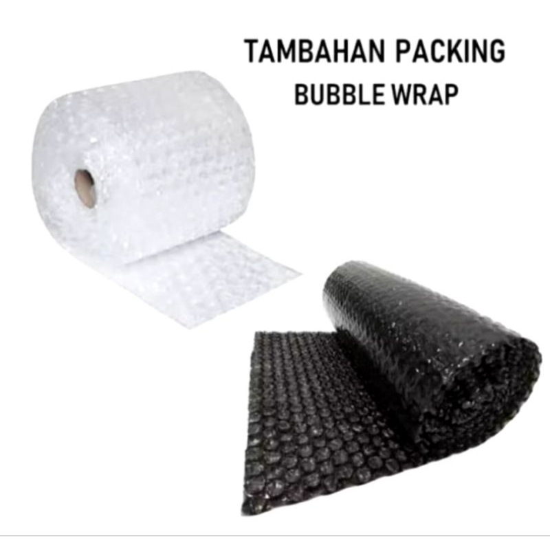 

TAMBAHAN BUBBLE WRAP untuk packing