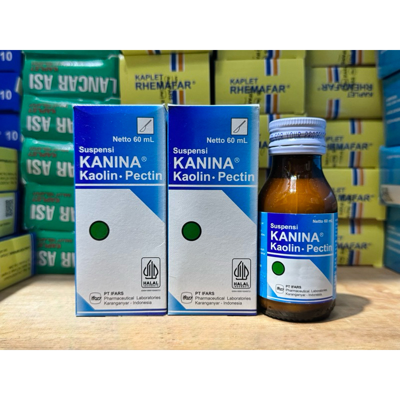 KANINA SIRUP 60 ML - Kaolin Pectin Sirup Diare Anak