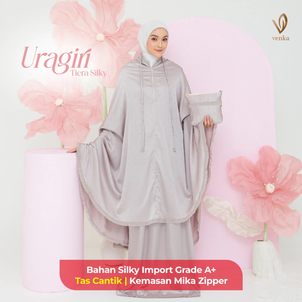 Venka Prayer Set Mukena Uragiri Tiera Silky