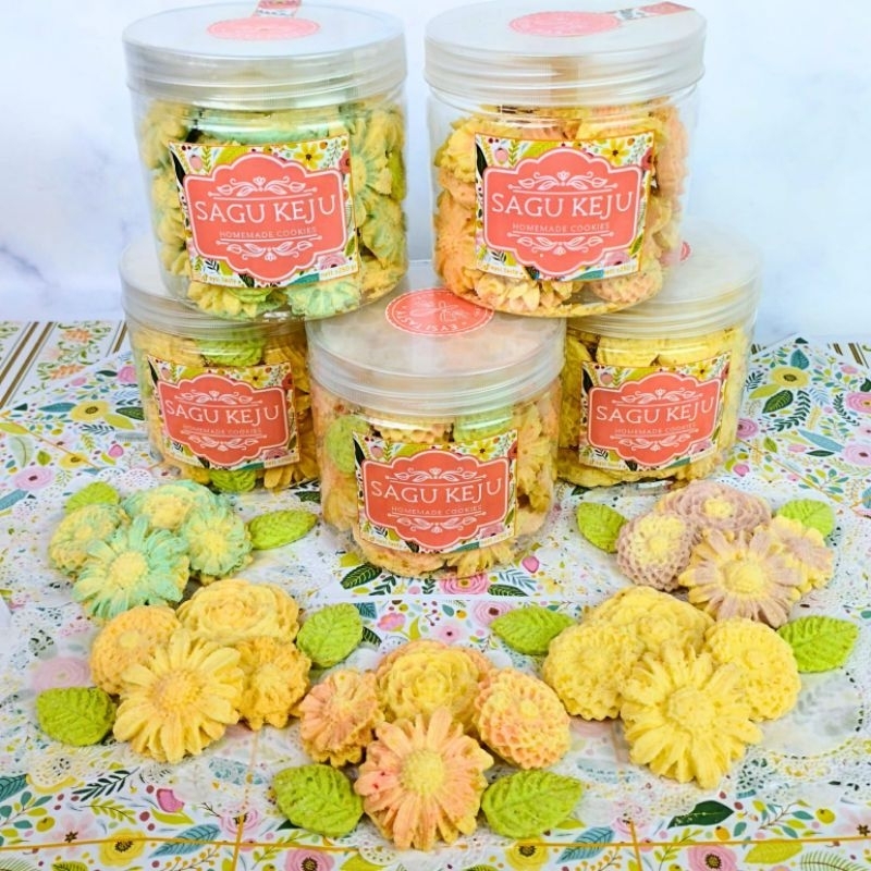 

Sagu Keju Flower Lumer Enak Renyah Kue Kering Aesthetic Tiktok Viral 250 gr