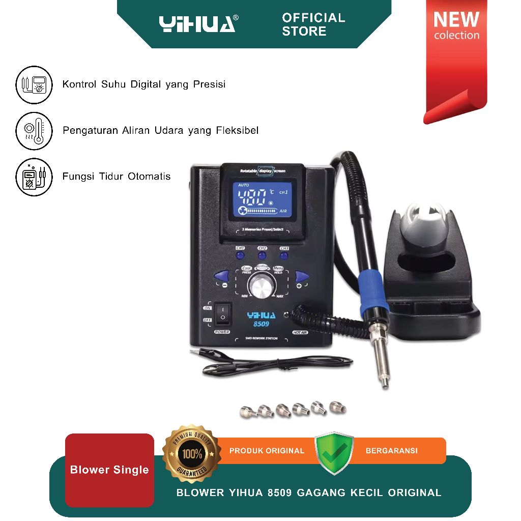 BLOWER YIHUA 8509 GAGANG KECIL ORIGINAL