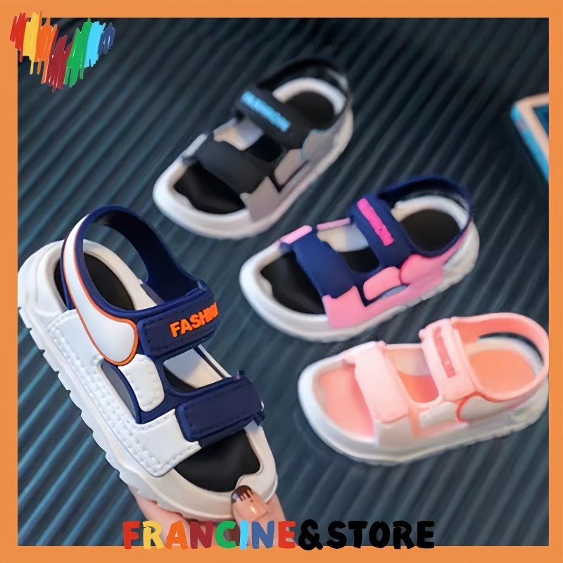 PROMO PUNCAK  Sendal Gunung Anak Laki Perempuan Sandal Anak Kekinian S133