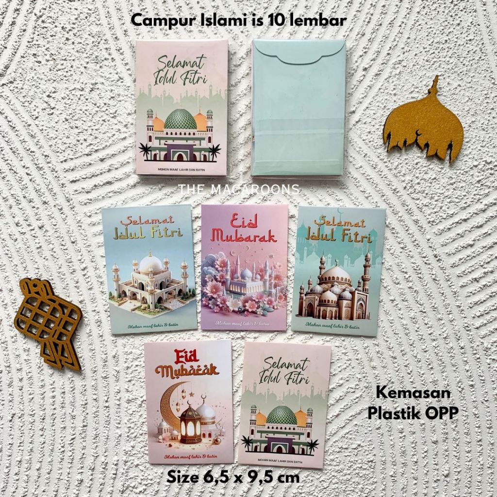 

Amplop Lebaran Motif Campur isi 10 Hari Raya Idul Fitri - Angpao THR Eid Mubarak