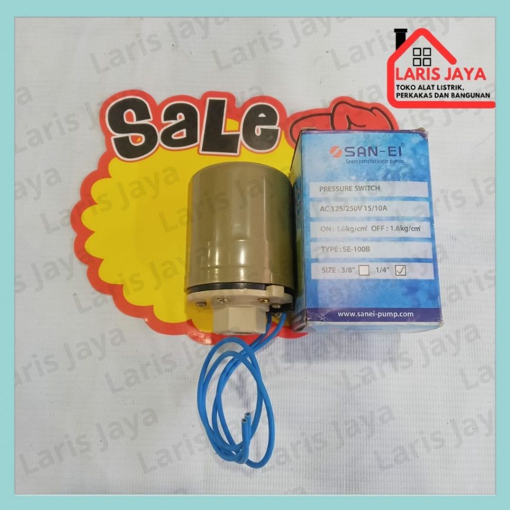 Otomatis Mesin Pompa Air SAN-EI / Pressure Switch Otomatis Sanyo