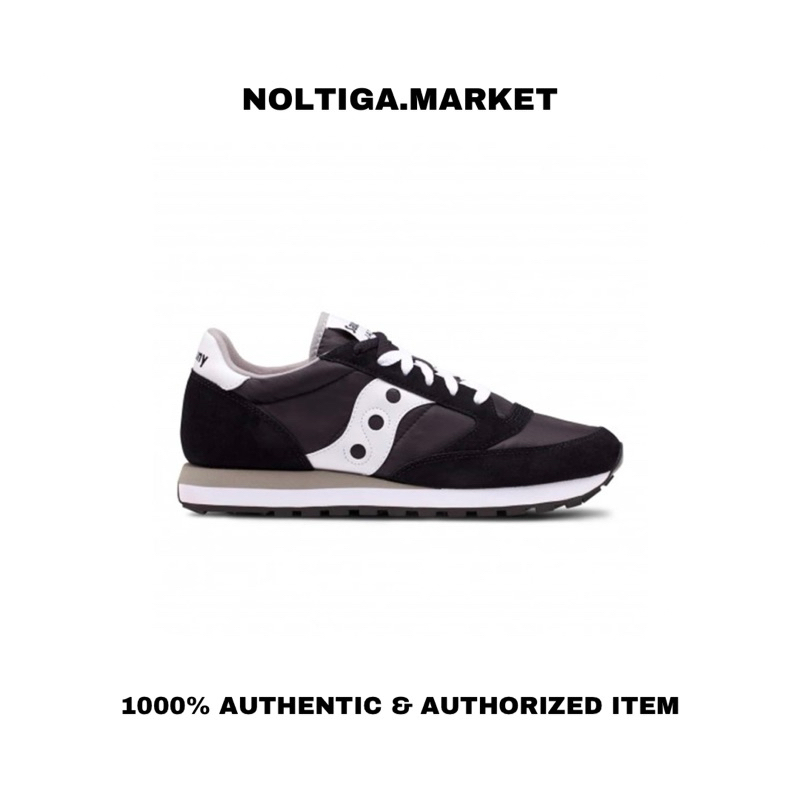 SAUCONY JAZZ BLACK WHITE ORIGINAL RESMI