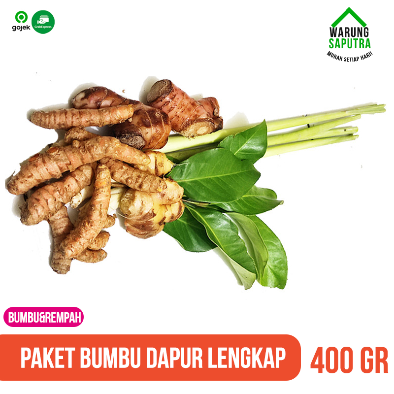 

Paket Bumbu Dapur Segar Lengkap 400 g