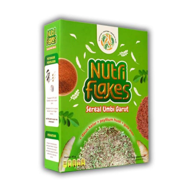 

Nutriflakes Sereal Umbi Garut Original MengatasiMasalah Asam Lambung