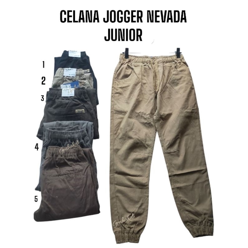 CELANA PANJANG CHINOS JOGER NEVADA JUNIOR CELANA PANJANG ANAK CELANA CHINOS KARET