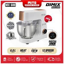 MIXER MITO MX-600 - 6 LITER - DIMIX - PENGADUK ADONAN ROTI - MITO - MIXER MITO MX600 BATAM