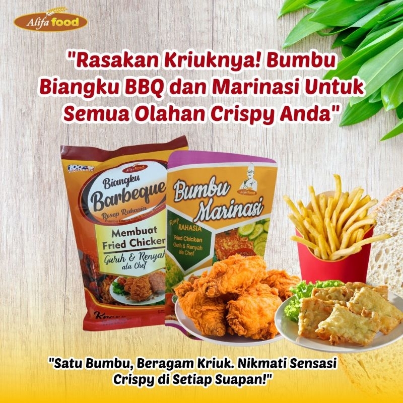 

Paket Barbeque Alifa Food - Biang Marinasi Saus Barbeque