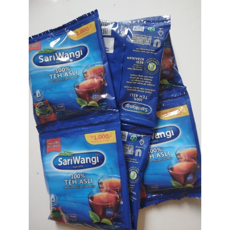 

Teh Sariwangi Kemasan 1 Renceng isi 6 Sachet