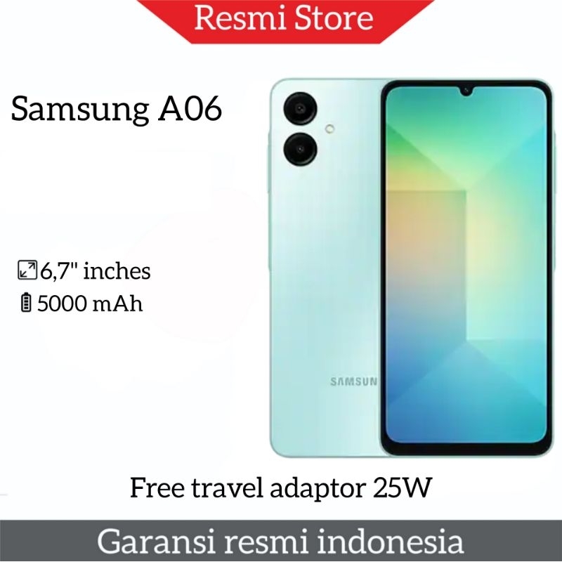 Samsung Galaxy A06 (4/64GB - 4/128GB - 6/128GB) & A03 Core NEW GARANSI RESMI