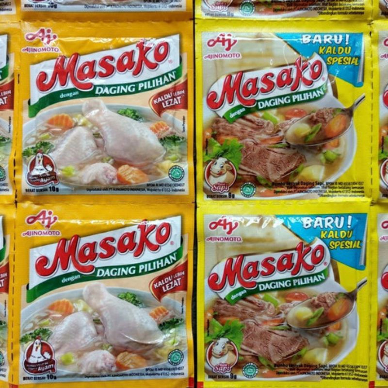 

Jual Masako Kaldu Ayam/Sapi - 1 Renceng isi 12 sachet - tangerang