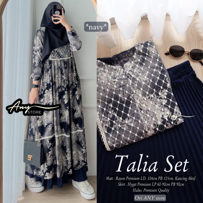 Talia setelan rok wanita terbaru 2025