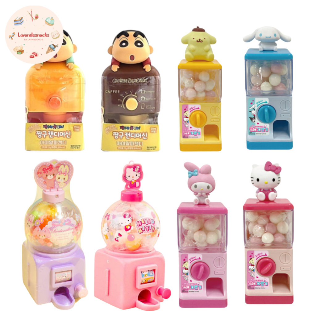 

Permen Sanrio Mini Gumball Dispenser