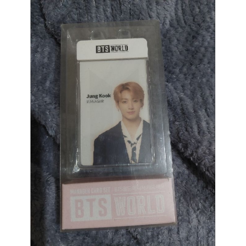 BTS World BTSW Merch Jungkook ID Manager