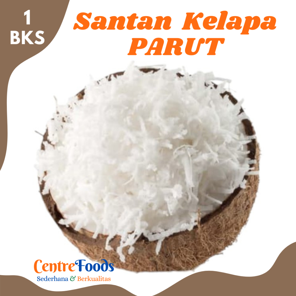 

SANTAN KELAPA Parut - Santan Kelapa Murni Parut Tua Fresh | 1 Buah [ Harga Per BKS ]