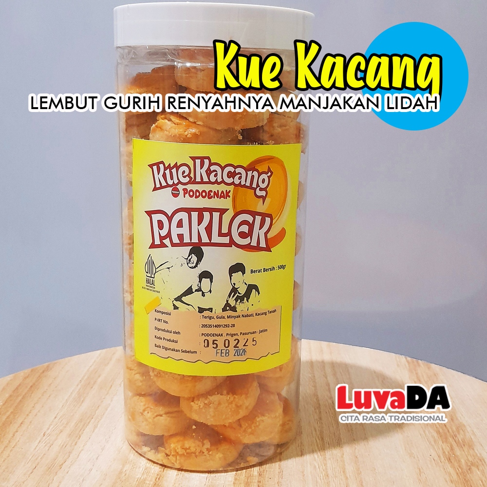 

Kue Kacang Lembut Gurih Renyah 500gr