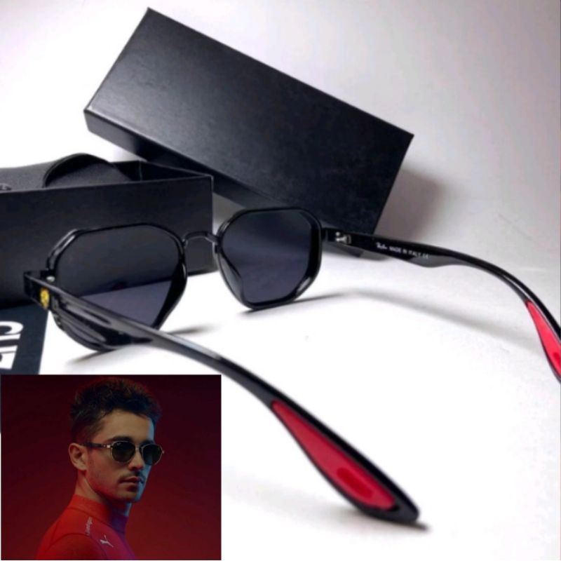 Kacamata Hitam Kacamata Gaya Pria Ferrari Diamond RB3674 Lensa Polarized Anti UV Protection