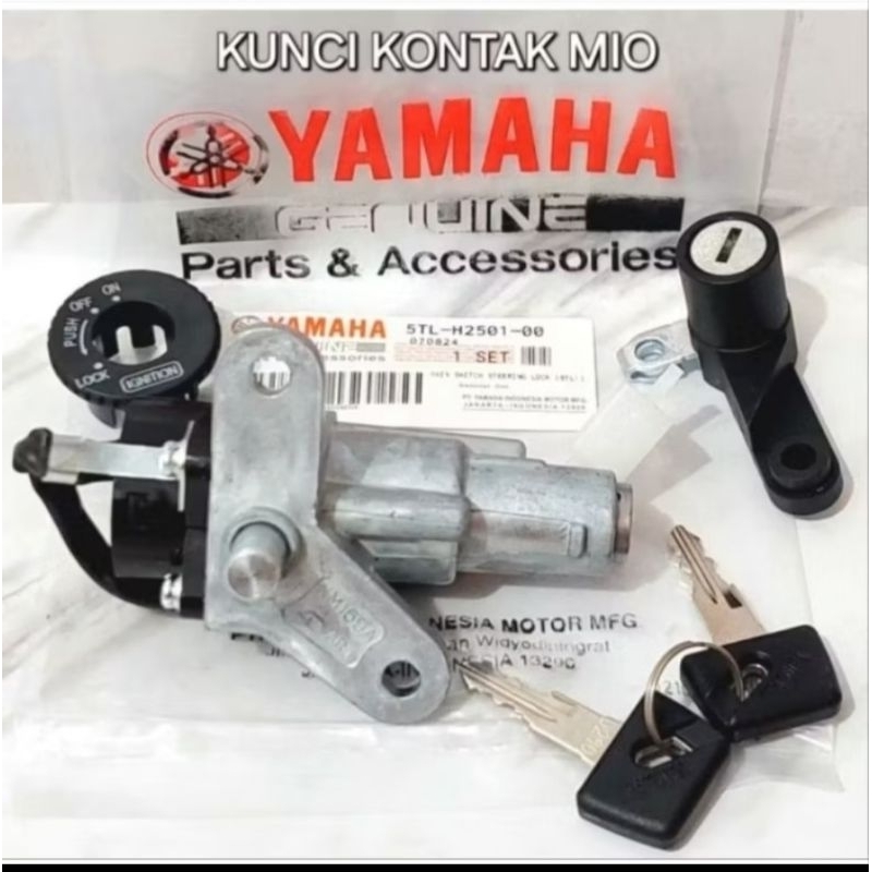 KUNCI KONTAK MIO SPORTY SET KUNCI JOK