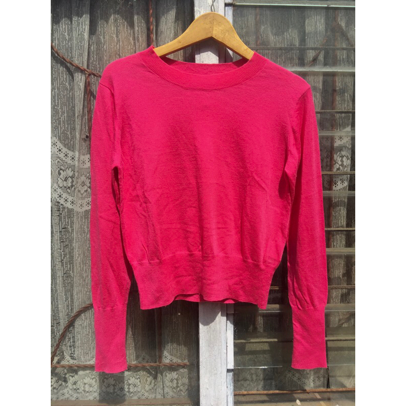 Baju Rajut inner fushia